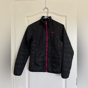 The North Face ThermoBall Jacket, Black/Pink, Women’s XS